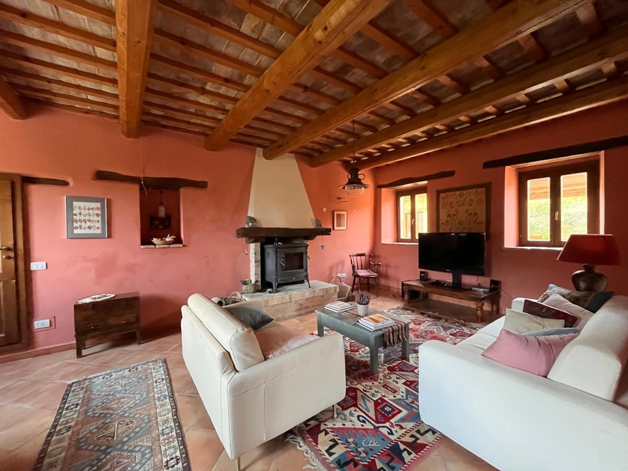 Ferienwohnung Casa Delle Sorgenti Montefiore dellʼAso Exterior foto