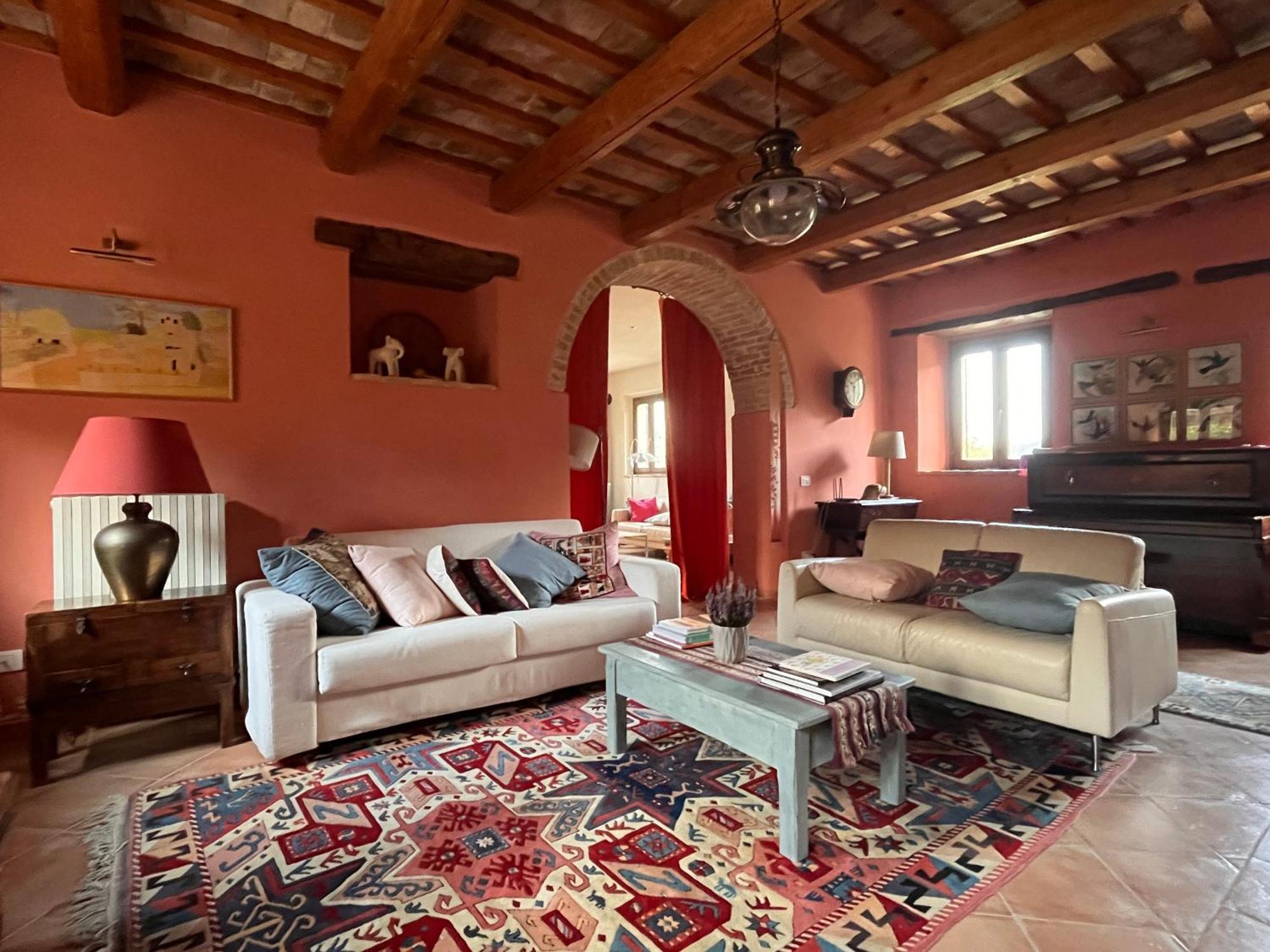 Ferienwohnung Casa Delle Sorgenti Montefiore dellʼAso Exterior foto