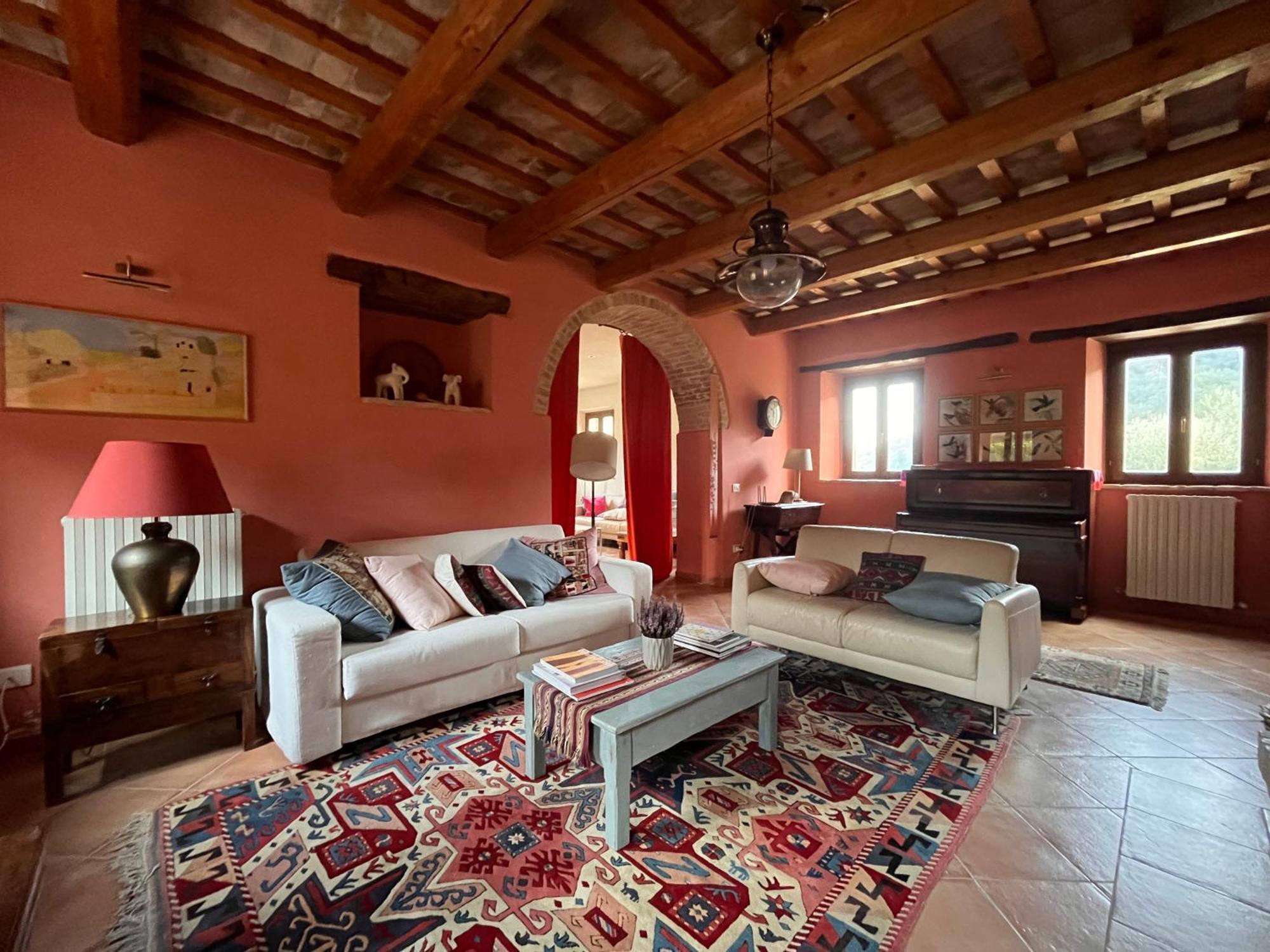 Ferienwohnung Casa Delle Sorgenti Montefiore dellʼAso Exterior foto