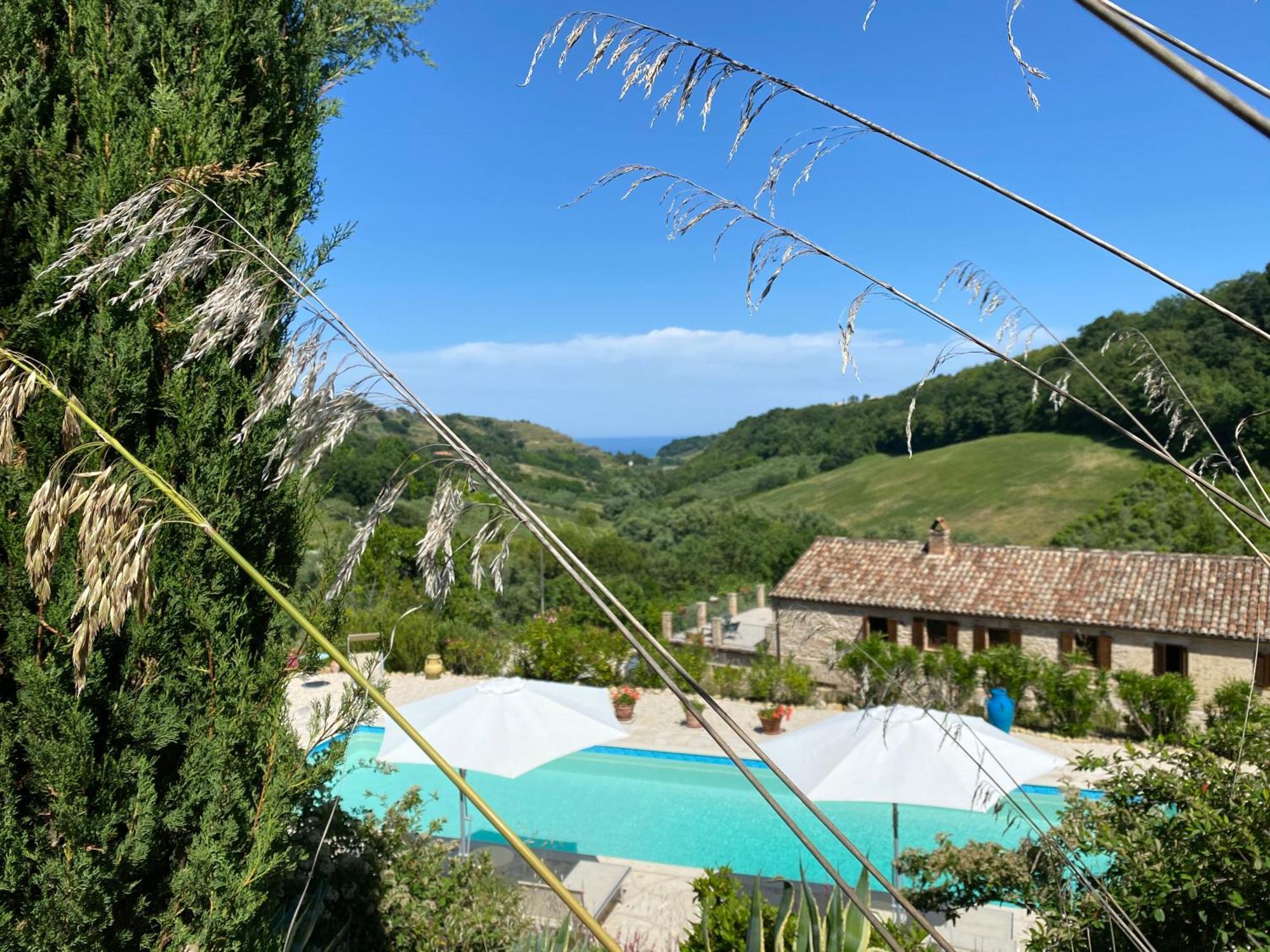 Ferienwohnung Casa Delle Sorgenti Montefiore dellʼAso Exterior foto