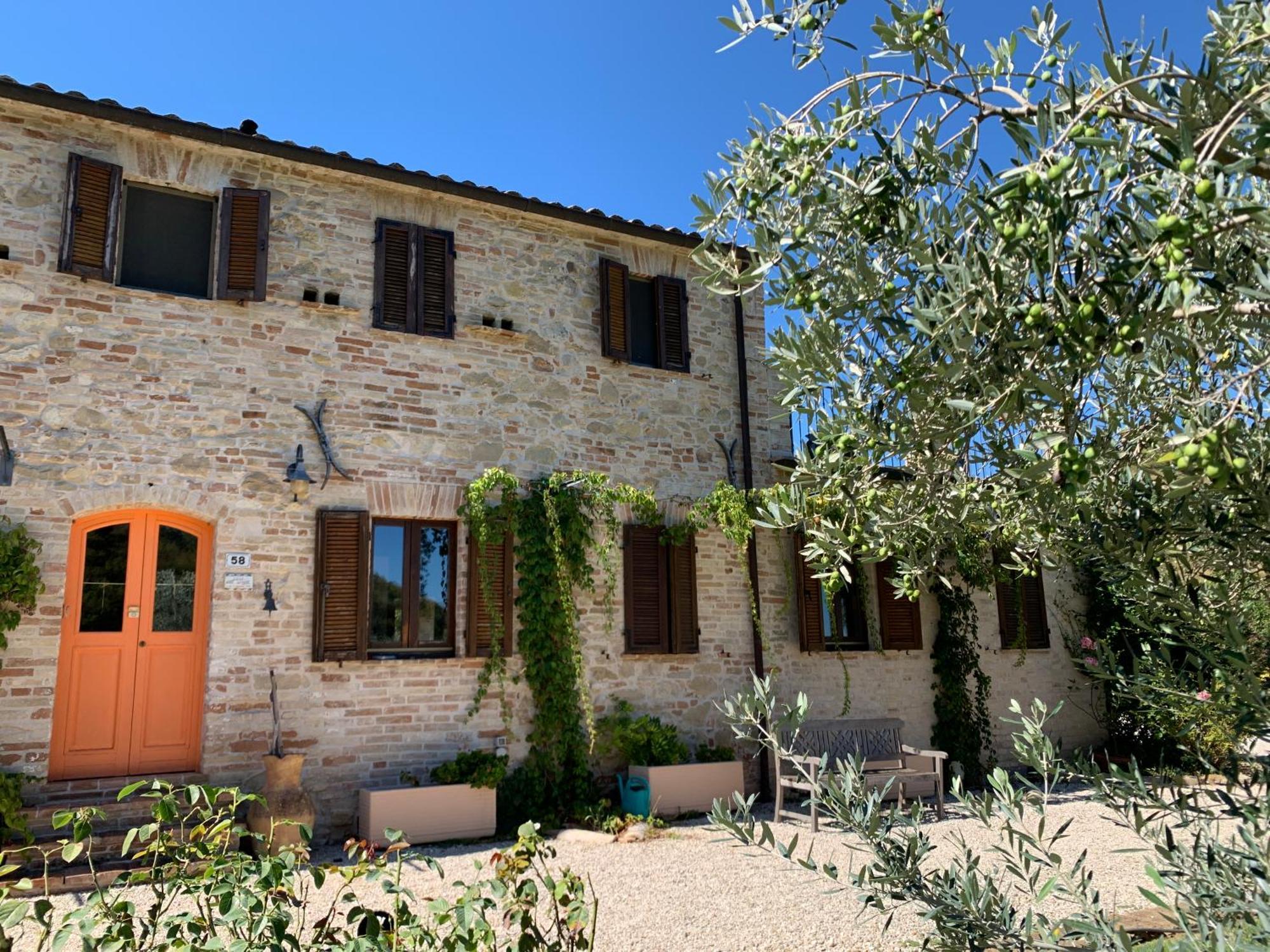 Ferienwohnung Casa Delle Sorgenti Montefiore dellʼAso Exterior foto